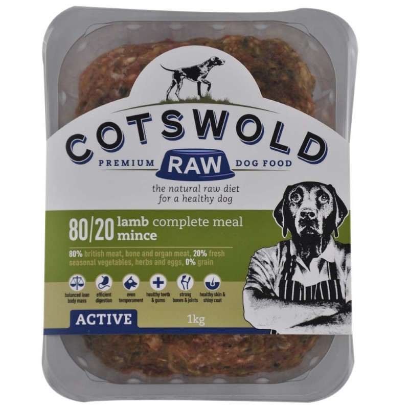 1kg 80 20 Lamb Mince For Dogs Raw Dog Food Order Now